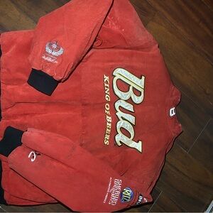 Budweiser Kids Jacket in Bold Red